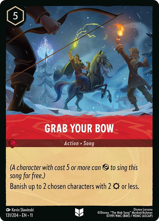 Lorcana - Grab Your Bow - Winterspell (11)