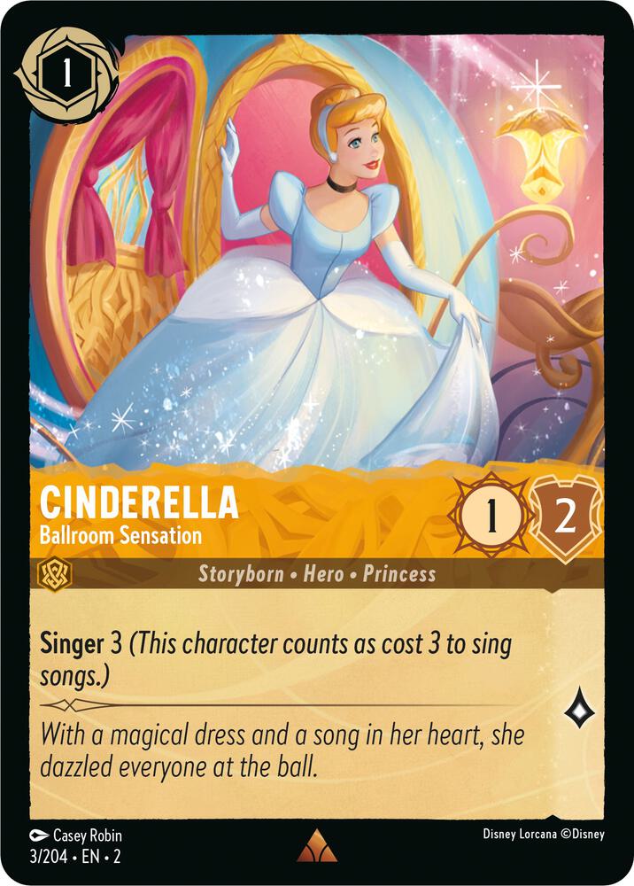 Lorcana - Cinderella - Ballroom Sensation - Rise of the Floodborn (2)