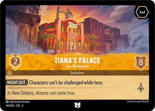 Lorcana - Tiana's Palace - Jazz Restaurant - Cold Foil - Into the Inklands (3)