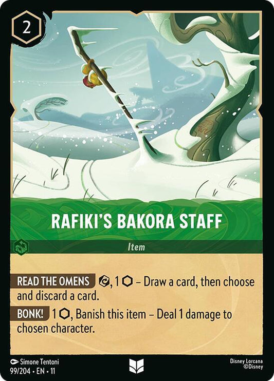 Lorcana - Rafiki's Bakora Staff - Winterspell (11)