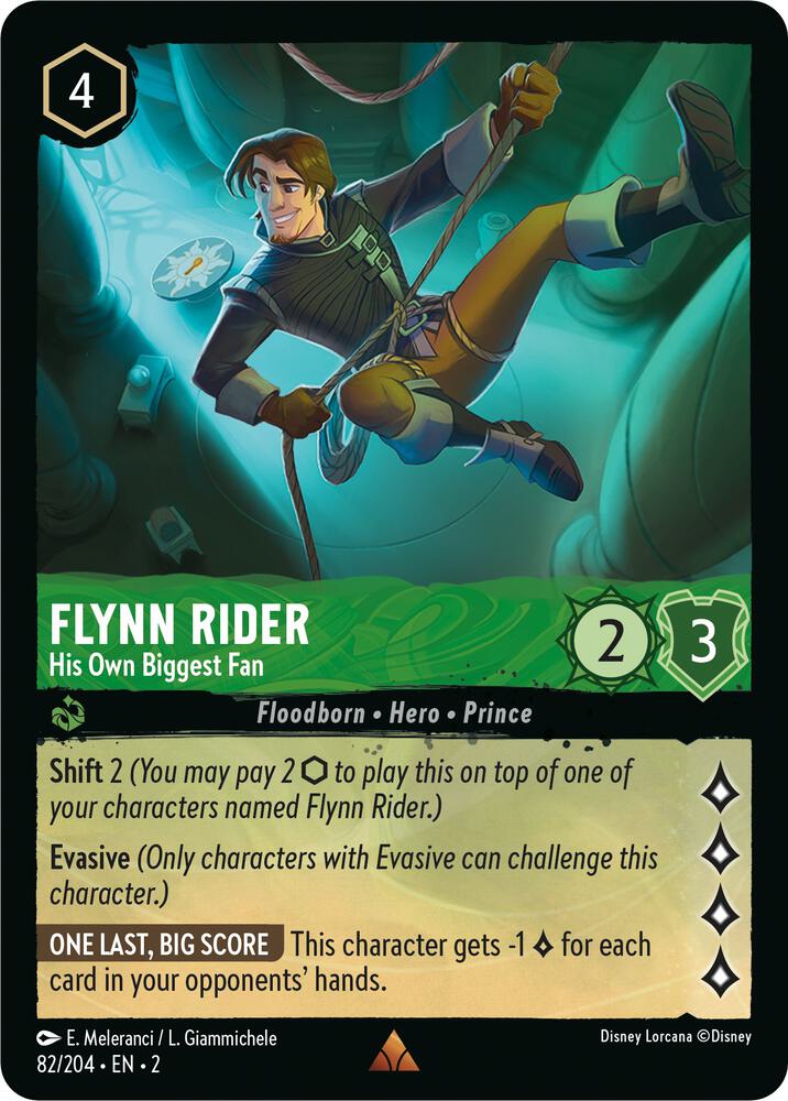 Lorcana - Flynn Rider - His Own Biggest Fan - Rise of the Floodborn (2)