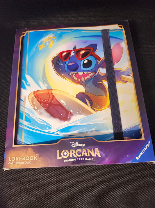 Disney Lorcana Trading Card Game - Stitch Lorebook Card Portfolio by Ravensburger