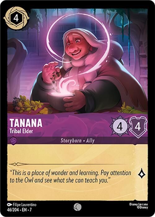 Lorcana - Tanana - Tribal Elder - Archazia's Island (7)