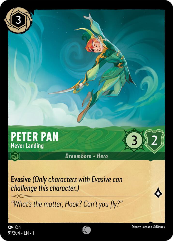 Lorcana - Peter Pan - Never Landing - The First Chapter (1)