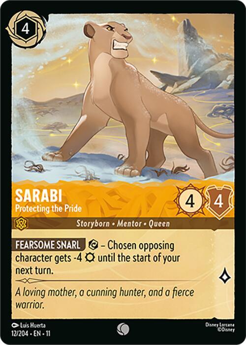 Lorcana - Sarabi - Protecting the Pride - Winterspell (11)