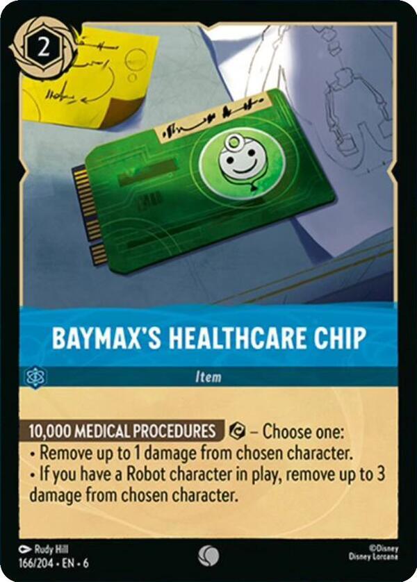 Lorcana - Baymax's Healthcare Chip - Azurite Sea (6)