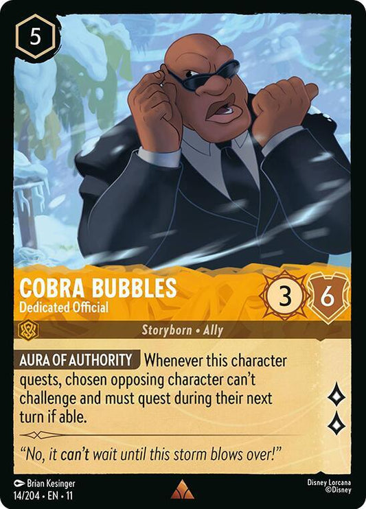 Lorcana - Cobra Bubbles - Dedicated Official - Winterspell (11)