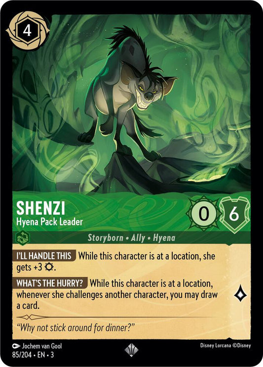 Lorcana - Shenzi - Hyena Pack Leader - Into the Inklands (3)
