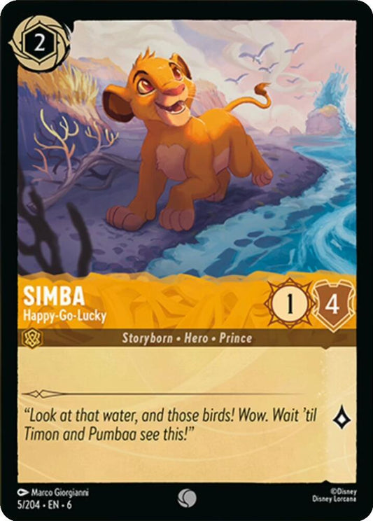 Lorcana - Simba - Happy-Go-Lucky - Azurite Sea (6)