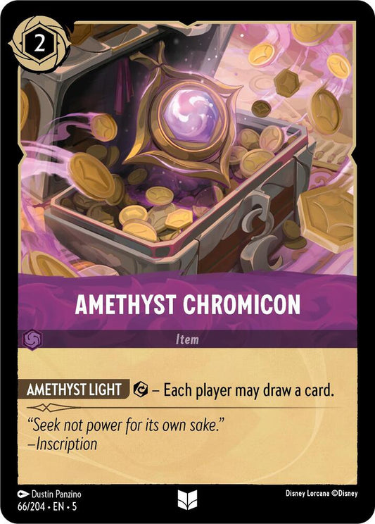 Lorcana - Amethyst Chromicon - Cold Foil - Shimmering Skies (5)