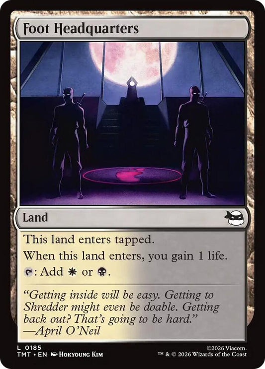 MTG - Foot Headquarters - Teenage Mutant Ninja Turtles (TMT)