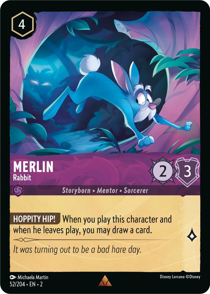 Lorcana - Merlin - Rabbit - Rise of the Floodborn (2)