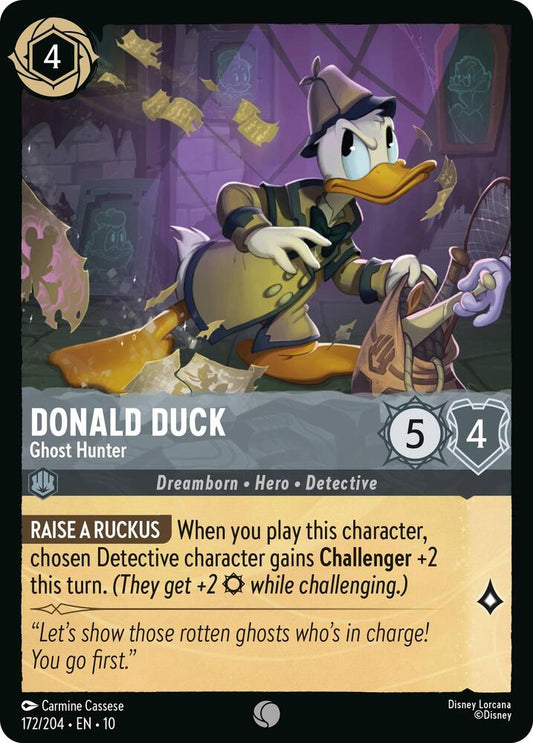 Lorcana - Donald Duck Ghost Hunter - Whispers in the Well (10)