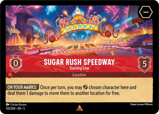 Lorcana - Sugar Rush Speedway - Starting Line - Shimmering Skies (5)