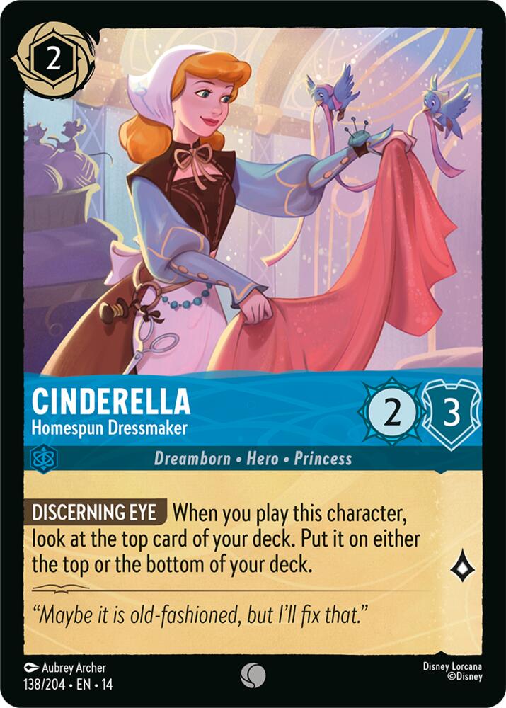 Lorcana - Cinderella - Homespun Dressmaker - Hyperia City (14)