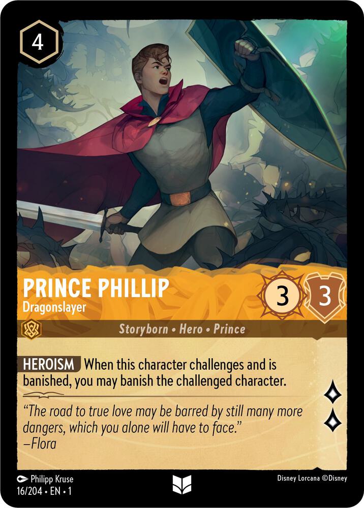 Lorcana - Prince Phillip - Dragonslayer - The First Chapter (1)