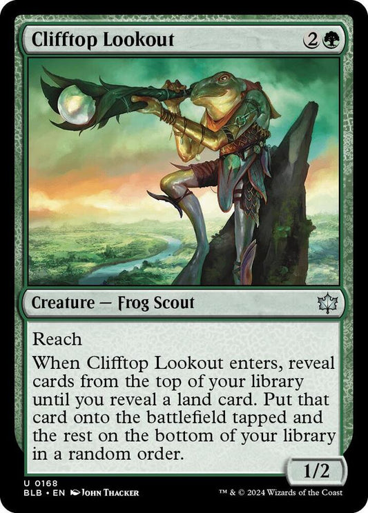 MTG - Clifftop Lookout - Bloomburrow (BLB)