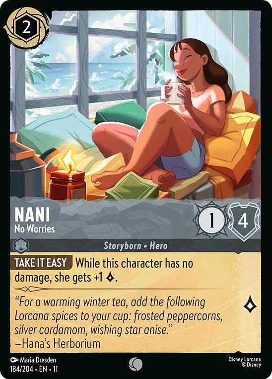 Lorcana - Nani - No Worries - Winterspell (11)