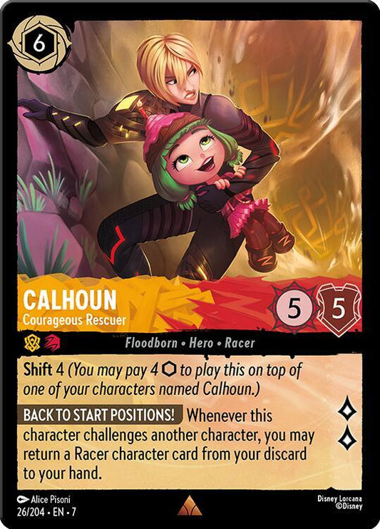 Lorcana - Calhoun - Courageous Rescuer - Archazia's Island (7)