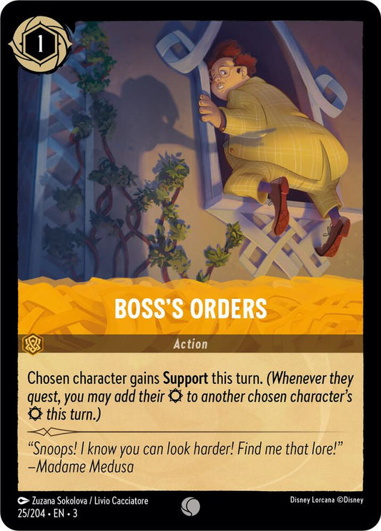 Lorcana - Boss's Orders - Into the Inklands (3)