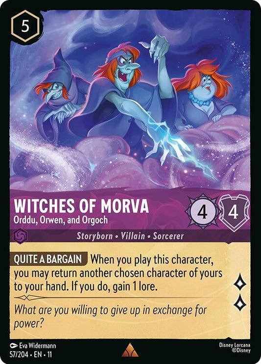 Lorcana - Witches of Morva - Orddu, Orwen, and Orgoch - Winterspell (11)