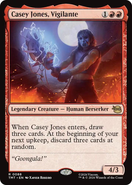 MTG - Casey Jones, Vigilante - Teenage Mutant Ninja Turtles (TMT)