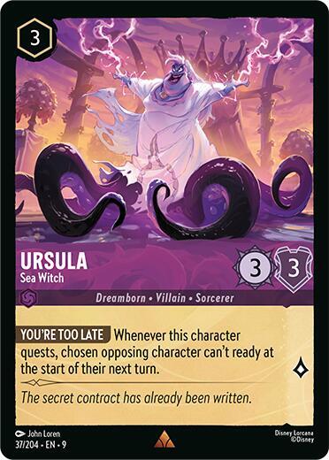 Lorcana - Ursula - Sea Witch - Fabled (9)