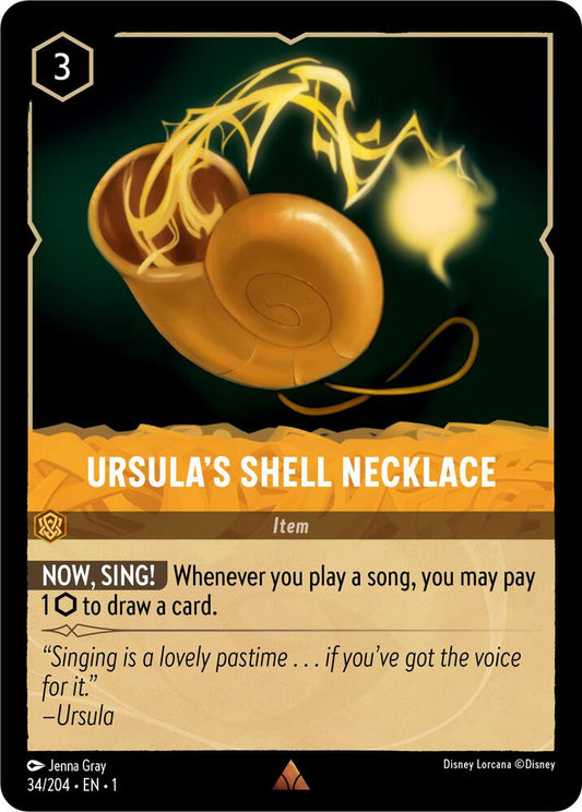 Lorcana - Ursula's Shell Necklace - The First Chapter (1)