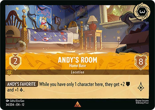Lorcana - Andy's Room - Home Base - Wilds Unknown (12)