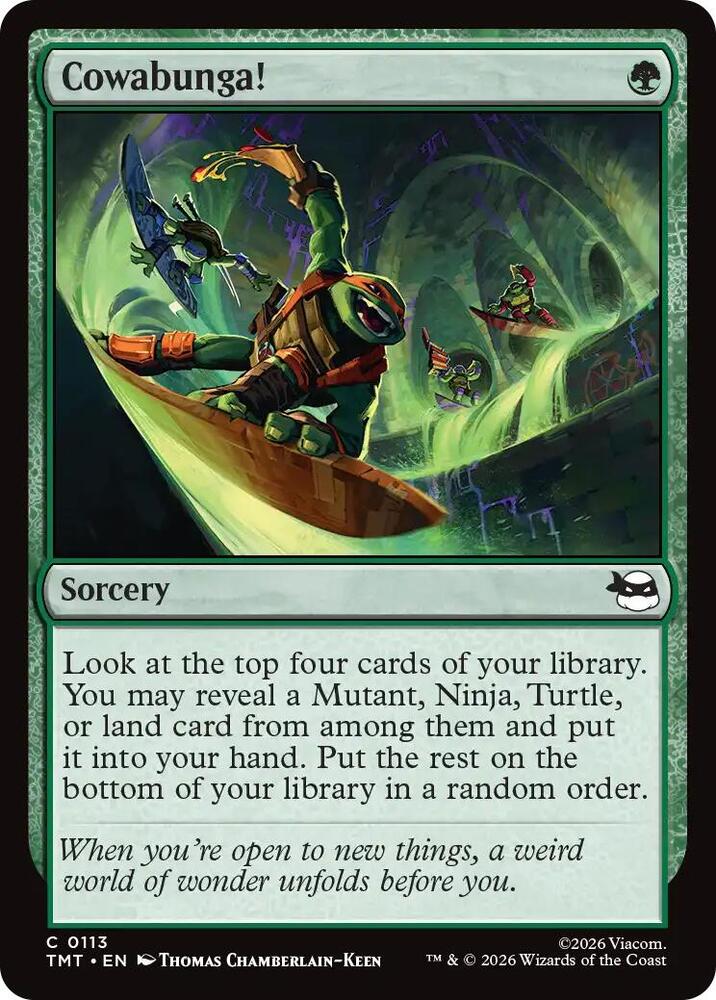 MTG - Cowabunga! - Teenage Mutant Ninja Turtles (TMT)