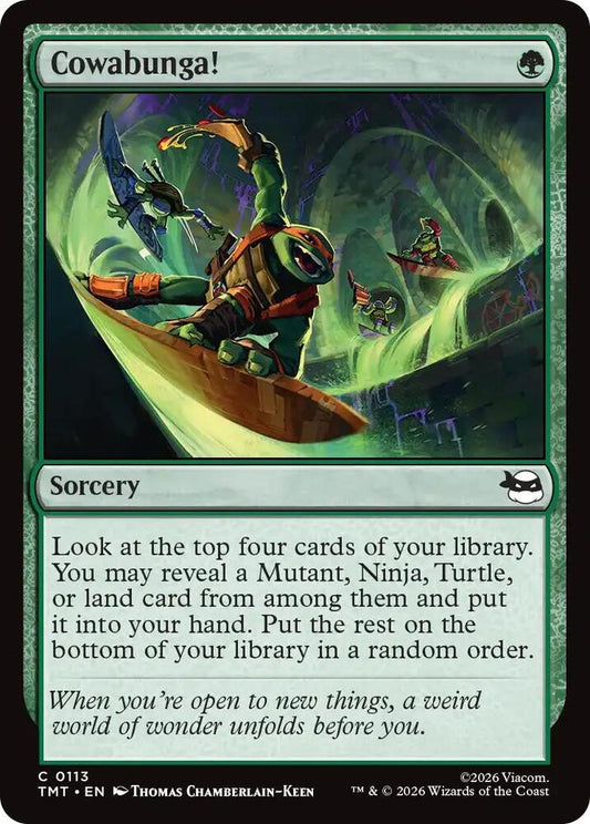 MTG - Cowabunga! - Teenage Mutant Ninja Turtles (TMT)