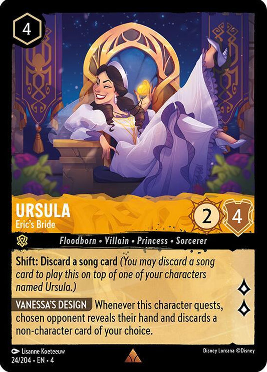 Lorcana - Ursula - Eric's Bride - Ursula's Return (4)