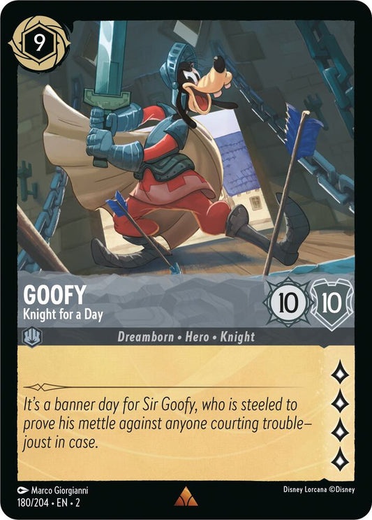 Lorcana - Goofy - Knight for a Day - Rise of the Floodborn (2)
