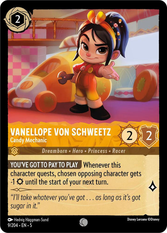 Lorcana - Vanellope von Schweetz - Candy Mechanic - Shimmering Skies (5)