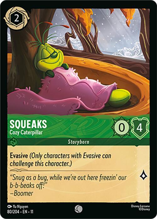 Lorcana - Squeaks - Cozy Caterpillar - Winterspell (11)
