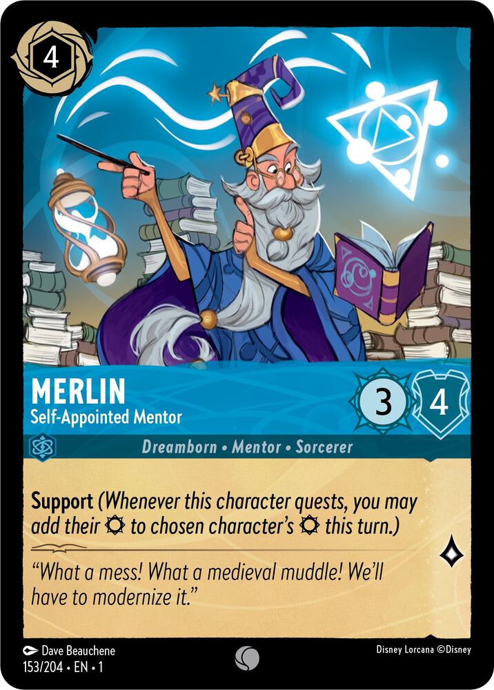 Lorcana - Merlin - Self-Appointed Mentor - The First Chapter (1)