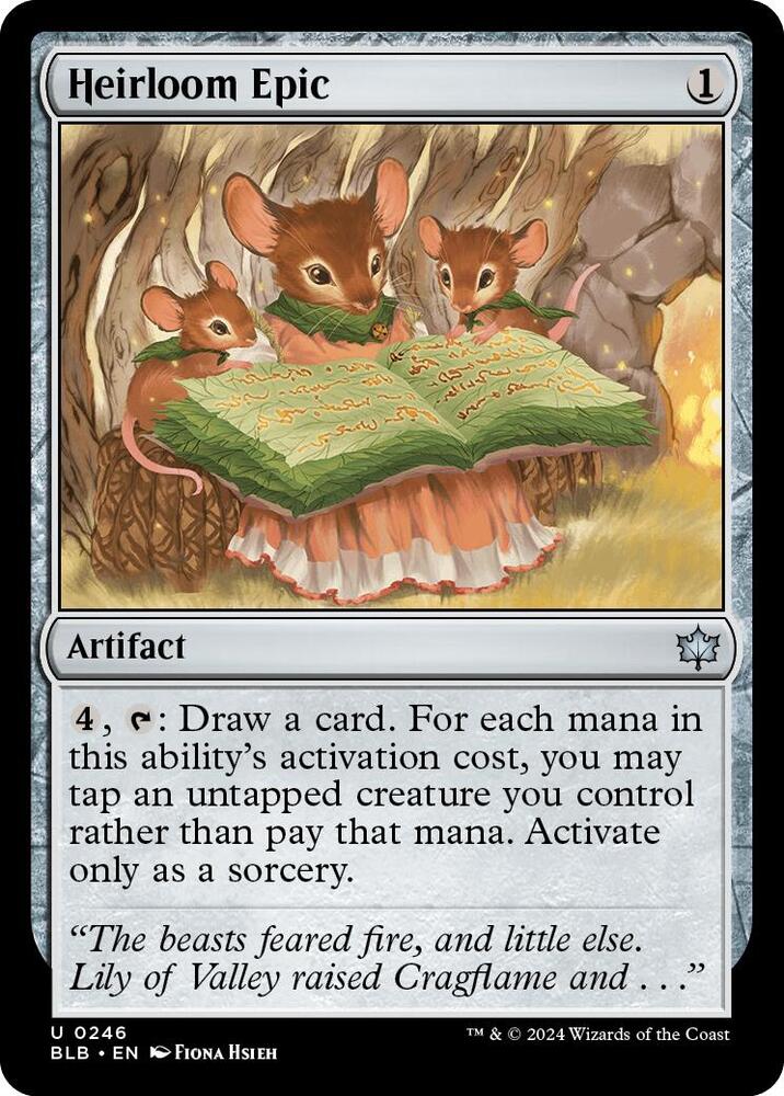 MTG - Heirloom Epic - Bloomburrow (BLB)