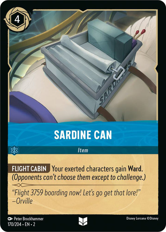 Lorcana - Sardine Can - Cold Foil - Rise of the Floodborn (2)