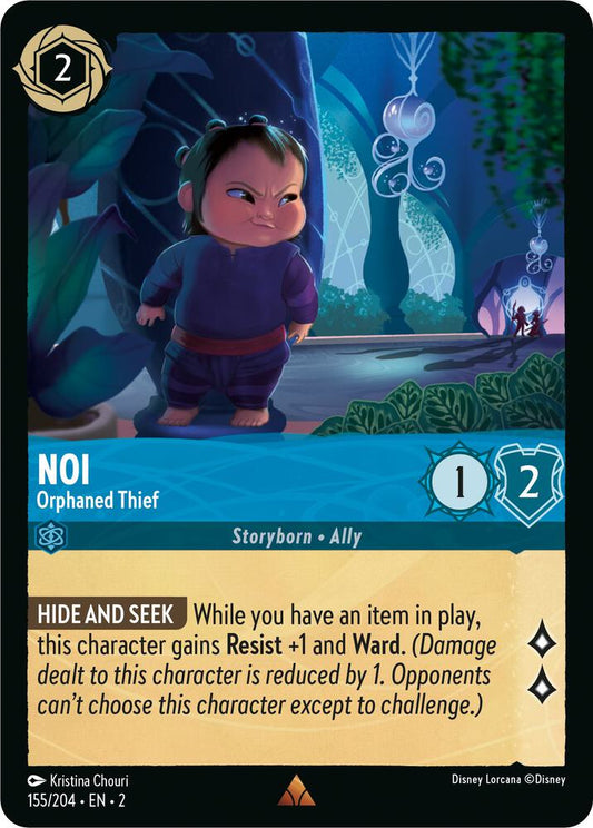 Lorcana - Noi - Orphaned Thief - Rise of the Floodborn (2)