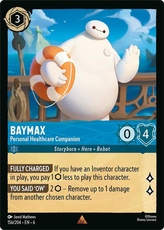 Lorcana - Baymax - Personal Healthcare Companion - Azurite Sea (6)