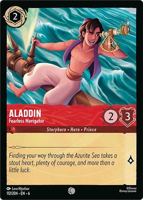 Lorcana - Aladdin - Fearless Navigator - Azurite Sea (6)