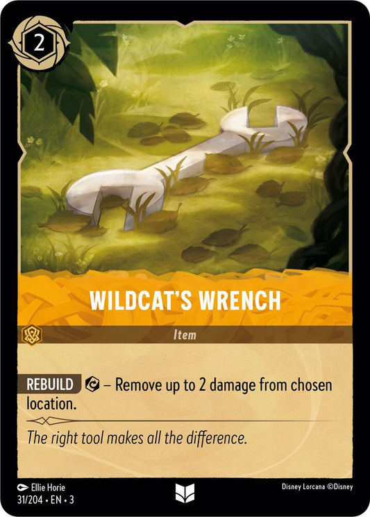 Lorcana - Wildcat's Wrench - Cold Foil - Into the Inklands (3)