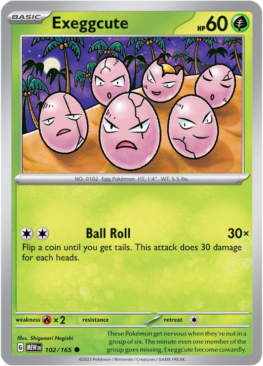 Pokemon - Exeggcute - SV: Scarlet & Violet 151 (MEW)