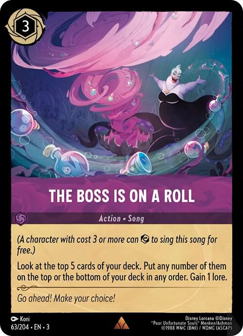 Lorcana - The Boss is on a Roll - Into the Inklands (3)
