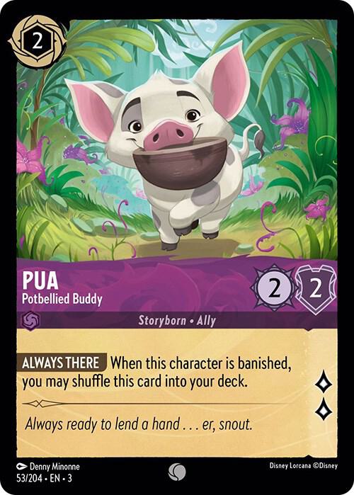 Lorcana - Pua - Potbellied Buddy - Into the Inklands (3)