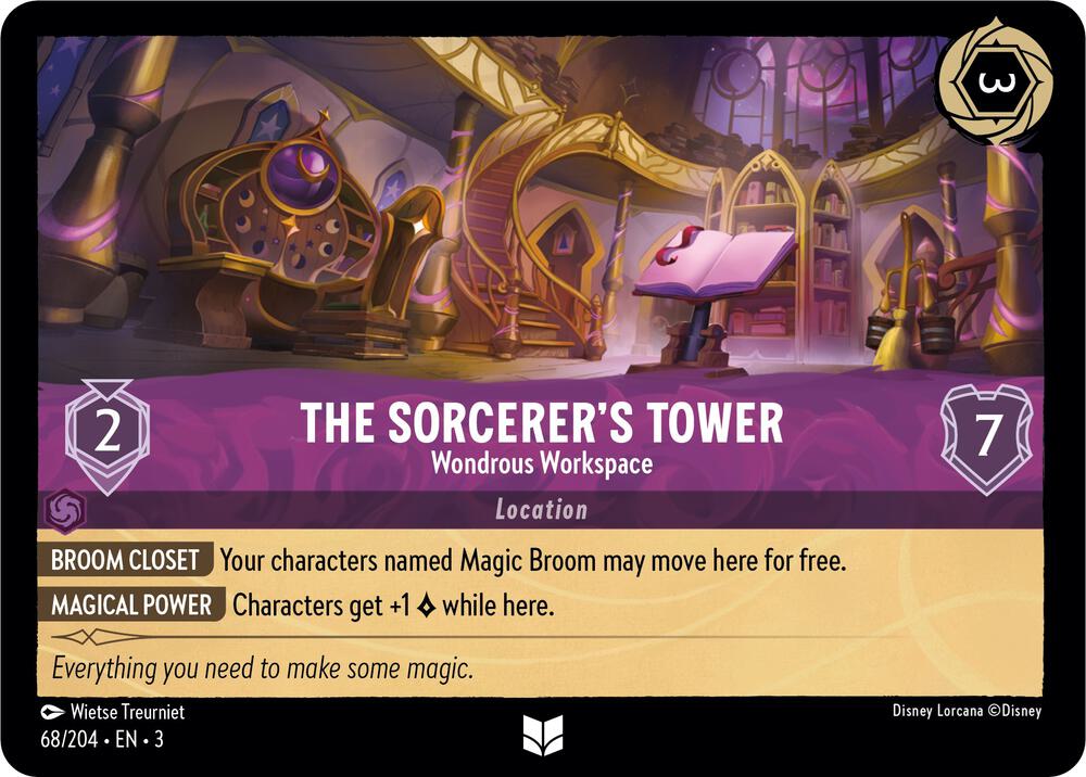 Lorcana - The Sorcerer's Tower - Wondrous Workspace - Into the Inklands (3)