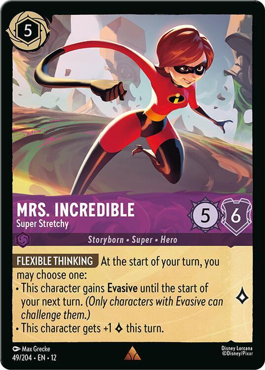 Lorcana - Mrs. Incredible - Super Stretchy - Wilds Unknown (12)
