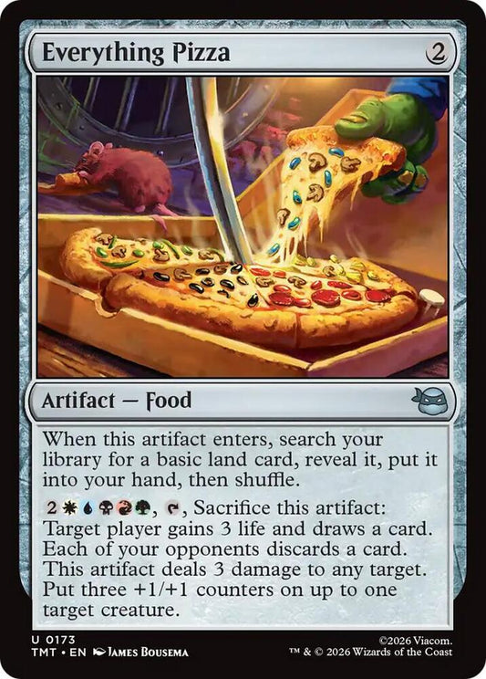 MTG - Everything Pizza - Teenage Mutant Ninja Turtles (TMT)