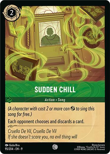 Lorcana - Sudden Chill - Cold Foil - Fabled (9)