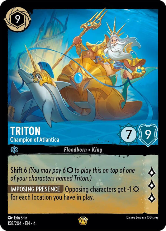 Lorcana - Triton - Champion of Atlantica - Ursula's Return (4)